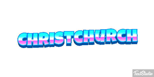 Christchurch Effetto testo