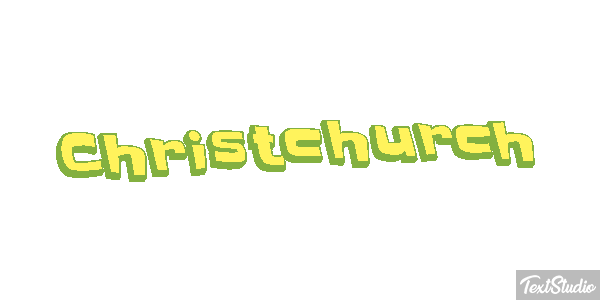 Christchurch Effetto testo