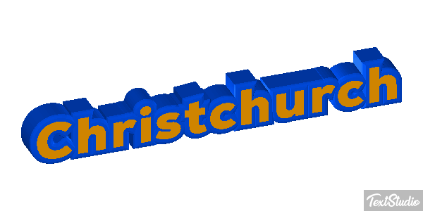Christchurch Effetto testo