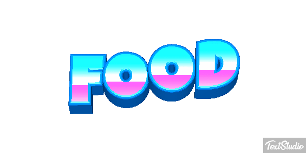 Food Tekst effect