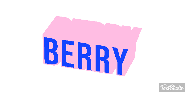 Berry Efekt tekstowy