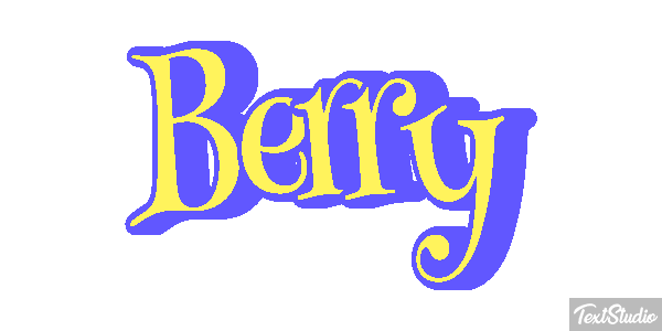 Berry Efekt tekstowy