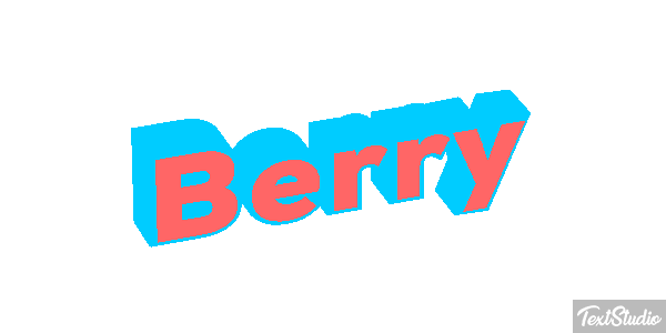 Berry Efekt tekstowy