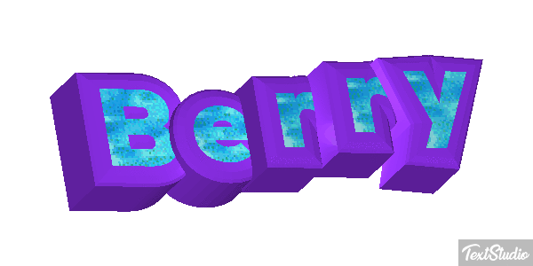 Berry Efekt tekstowy