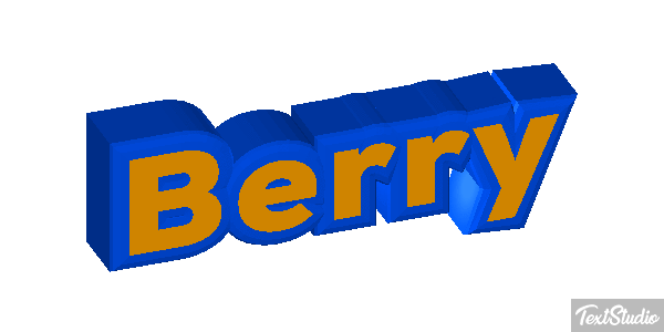 Berry Efekt tekstowy