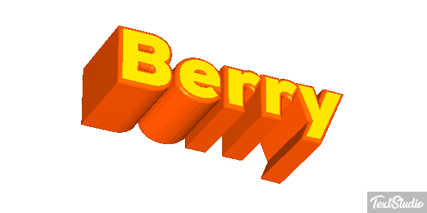 Berry Efekt tekstowy