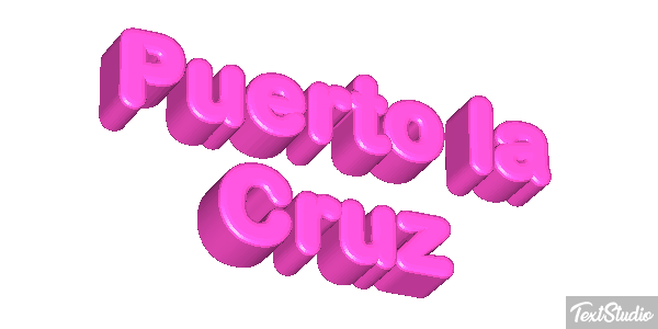 Puerto la Cruz Effetto testo