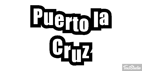 Puerto la Cruz Effetto testo