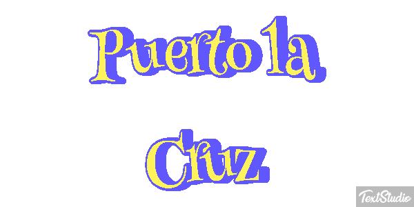 Puerto la Cruz Effetto testo