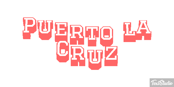 Puerto la Cruz Effetto testo