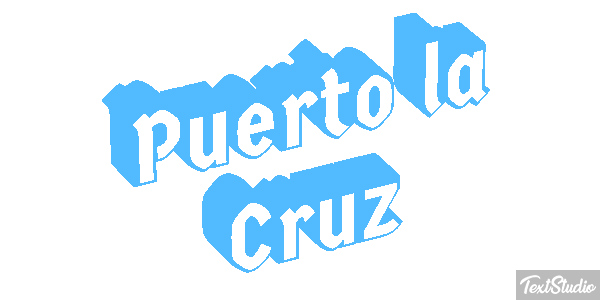 Puerto la Cruz Effetto testo