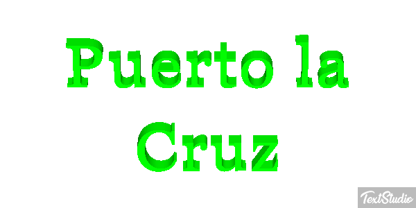 Puerto la Cruz Effetto testo