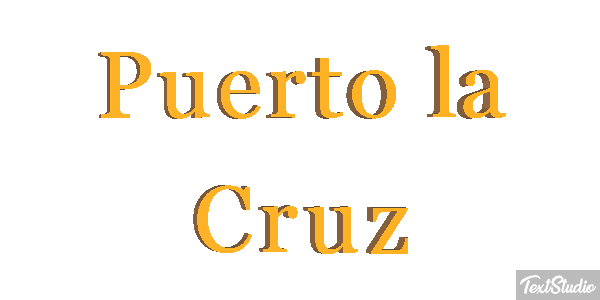 Puerto la Cruz Effetto testo