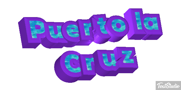 Puerto la Cruz Effetto testo