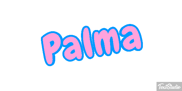 Palma Efecto de texto