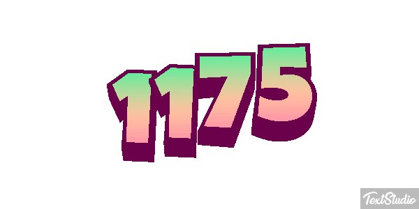 1175 Effetto testo