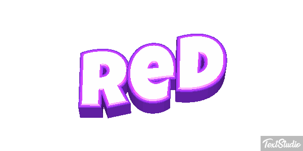 Red Effetto testo