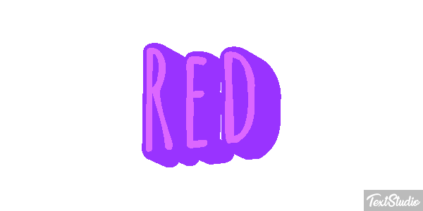 Red Effetto testo