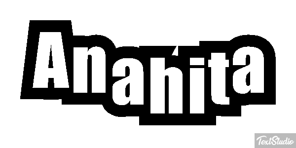 Anahita Text effect
