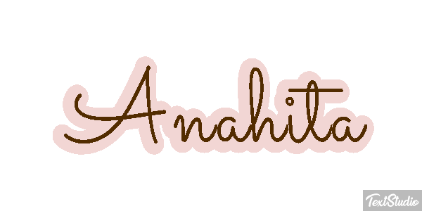 Anahita Text effect