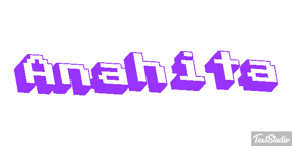 Anahita Text effect