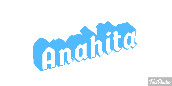 Anahita Text effect