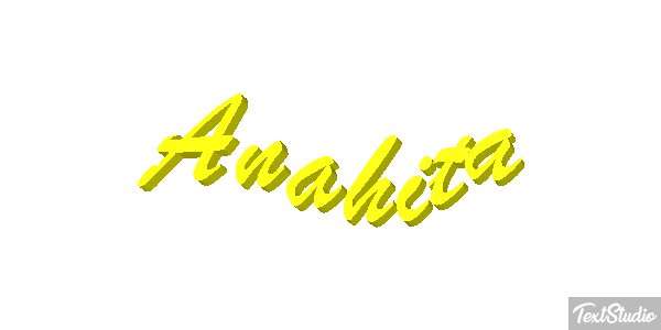Anahita Text effect