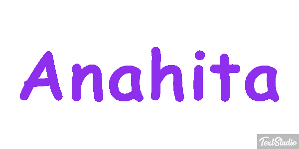 Anahita Text effect