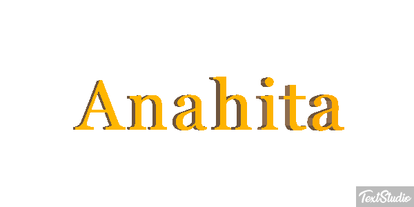 Anahita Text effect