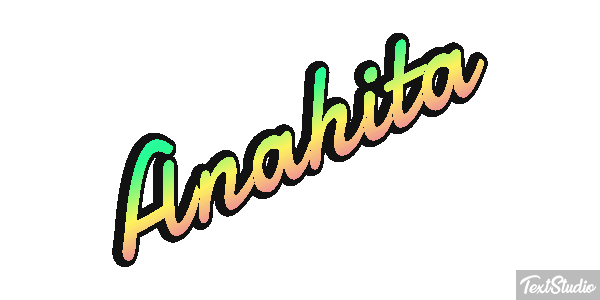 Anahita Text effect