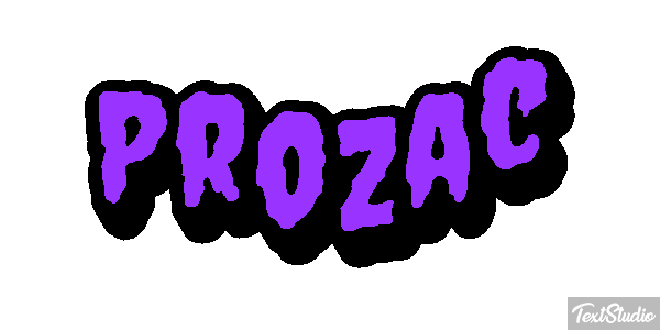 Prozac Effet de texte