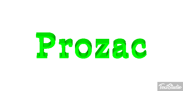 Prozac Effet de texte