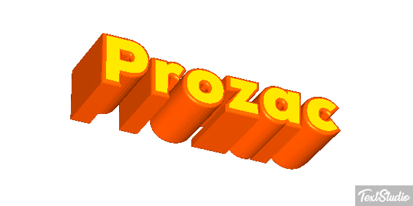 Prozac Effet de texte