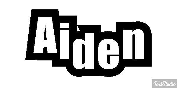 Aiden Effetto testo