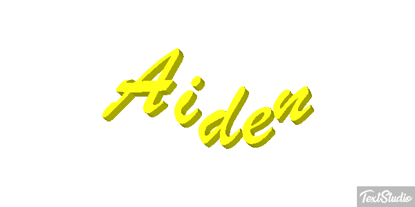 Aiden Effetto testo