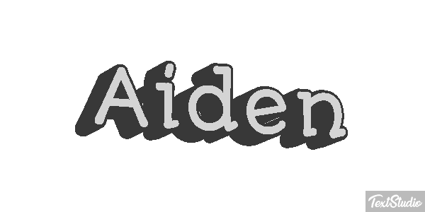 Aiden Effetto testo
