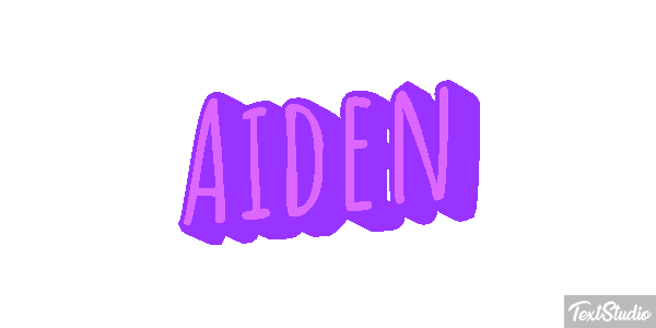 Aiden Effetto testo