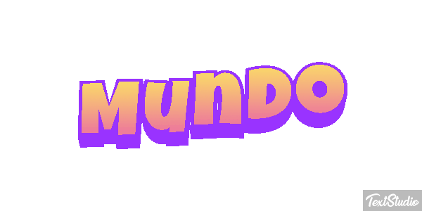 Mundo Efeito do texto