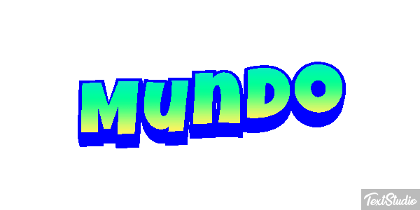 Mundo Efeito do texto
