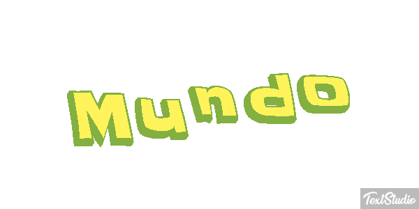 Mundo Efeito do texto