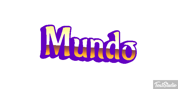Mundo Efeito do texto