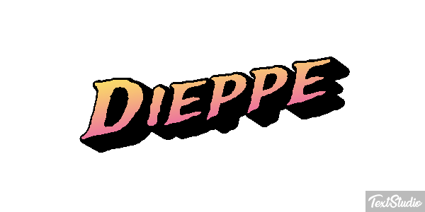 Dieppe Efekt tekstowy