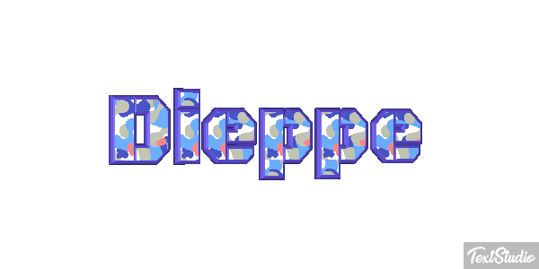 Dieppe Efekt tekstowy