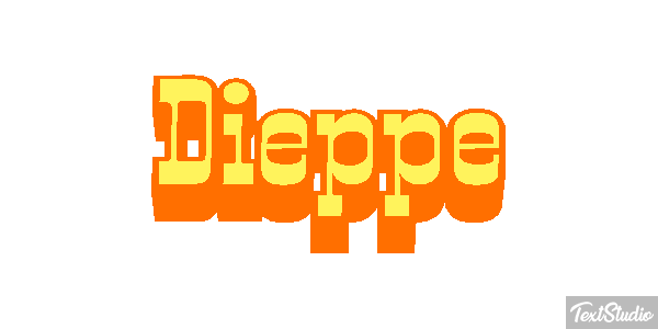Dieppe Efekt tekstowy