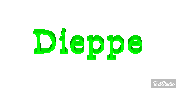 Dieppe Efekt tekstowy