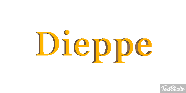 Dieppe Efekt tekstowy