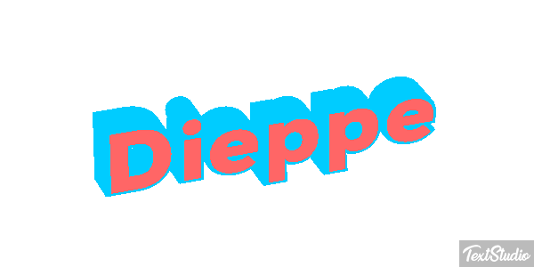 Dieppe Efekt tekstowy