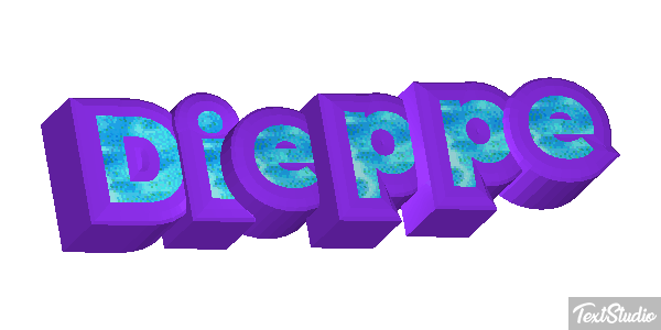 Dieppe Efekt tekstowy