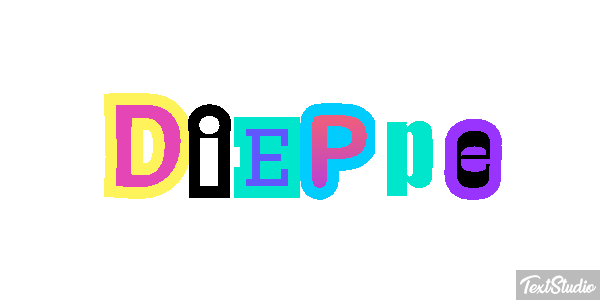 Dieppe Efekt tekstowy