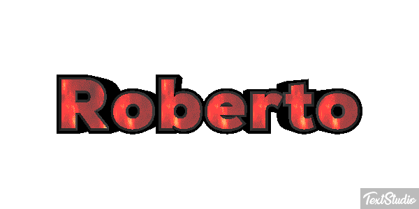 Roberto Efecto de texto